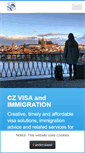 Mobile Screenshot of czimmigration.com